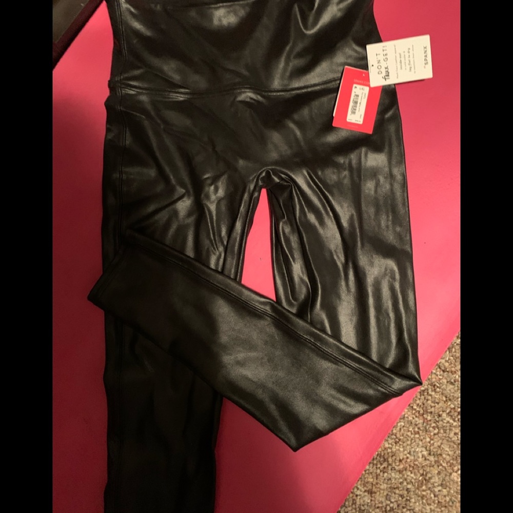 Petite SPANX “faux leather legging